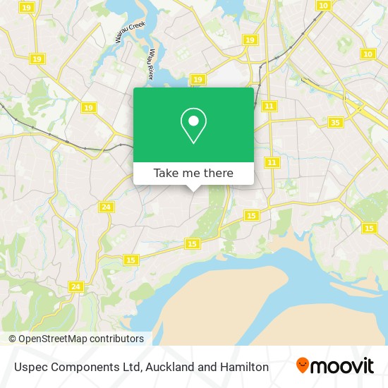 Uspec Components Ltd map