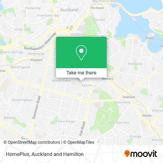 HomePlus map