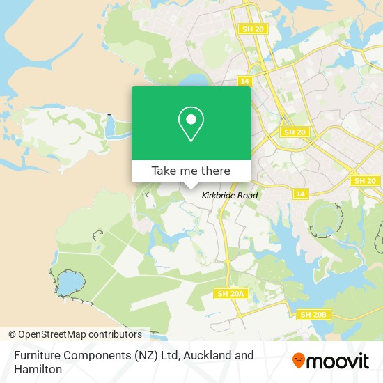 Furniture Components (NZ) Ltd地图