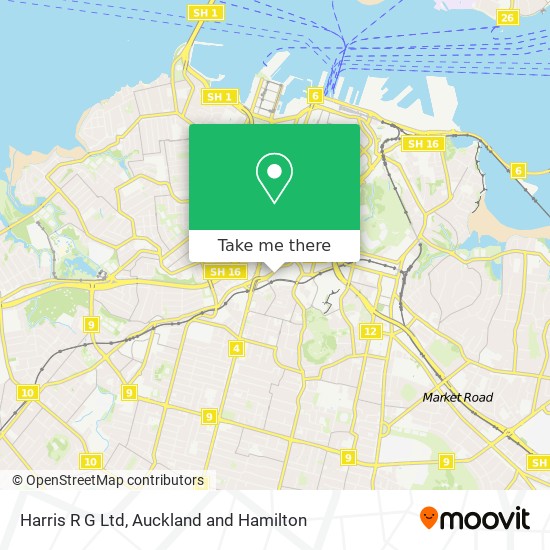 Harris R G Ltd map