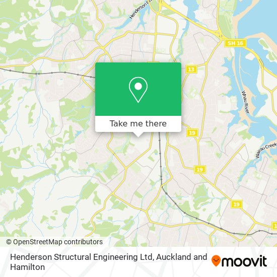 Henderson Structural Engineering Ltd map