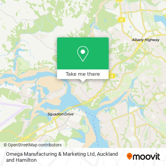 Omega Manufacturing & Marketing Ltd map