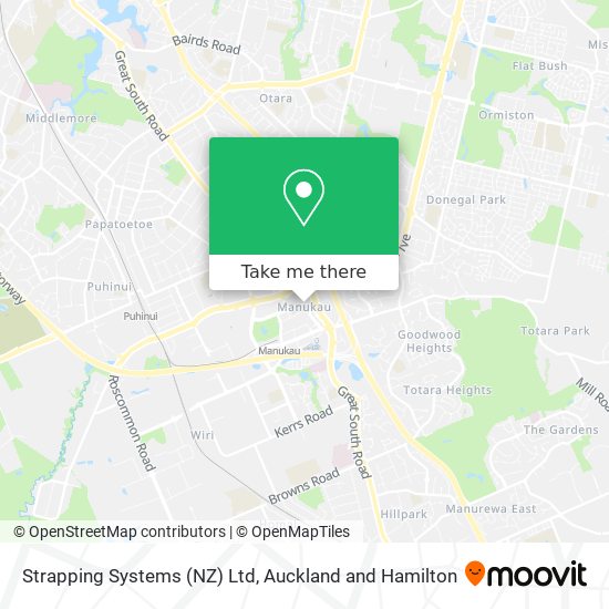 Strapping Systems (NZ) Ltd地图