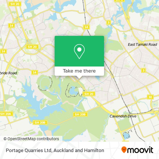 Portage Quarries Ltd map