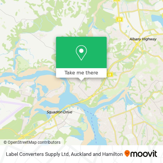 Label Converters Supply Ltd map