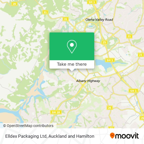 Elldex Packaging Ltd map