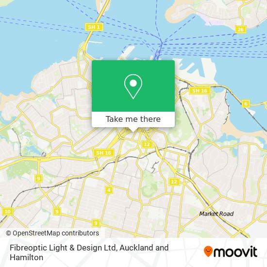 Fibreoptic Light & Design Ltd map