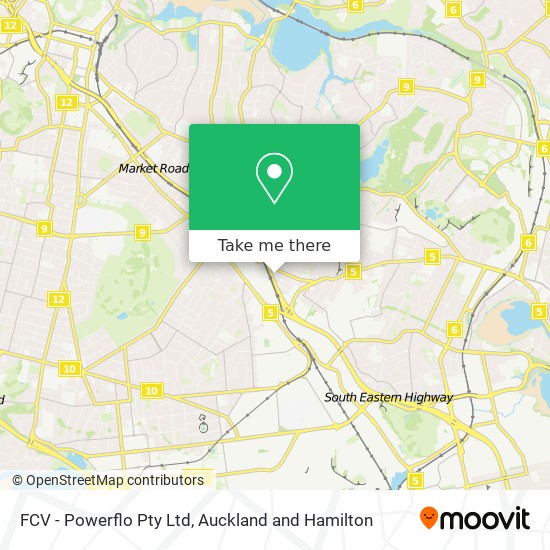 FCV - Powerflo Pty Ltd map