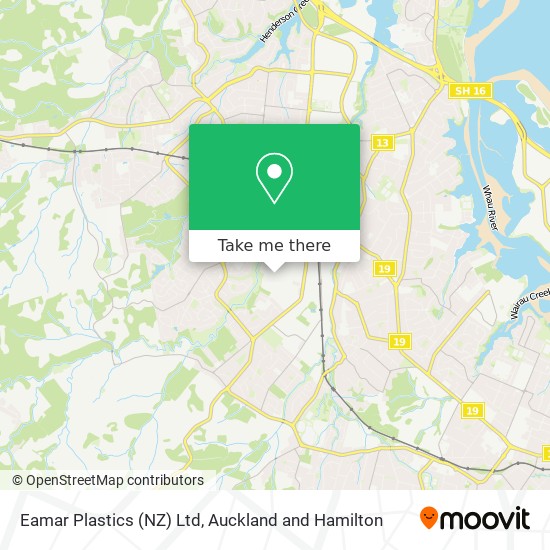 Eamar Plastics (NZ) Ltd map