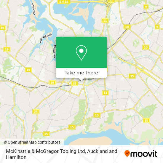 McKinstrie & McGregor Tooling Ltd map