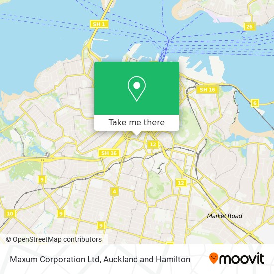 Maxum Corporation Ltd map