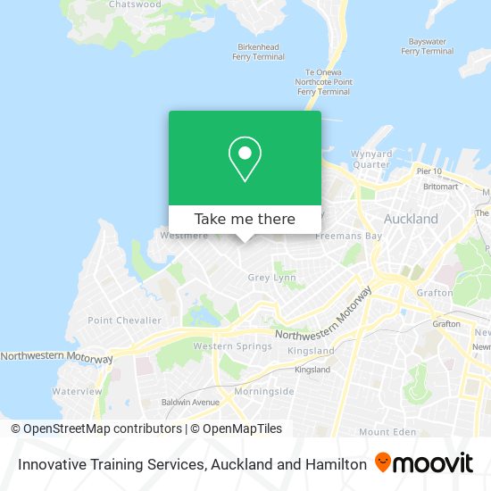 Innovative Training Services map