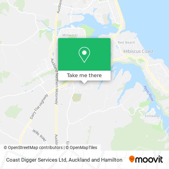 Coast Digger Services Ltd map