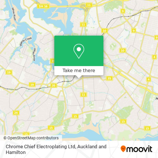 Chrome Chief Electroplating Ltd map