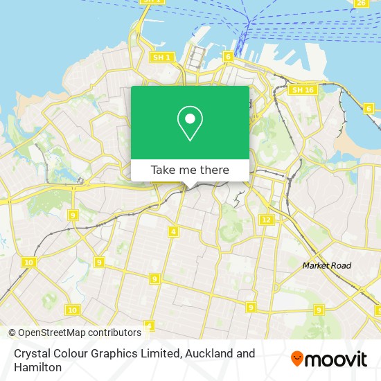 Crystal Colour Graphics Limited map