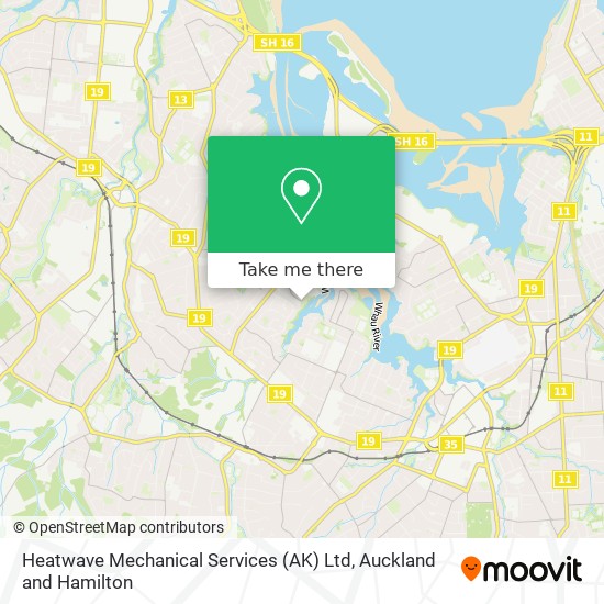 Heatwave Mechanical Services (AK) Ltd map