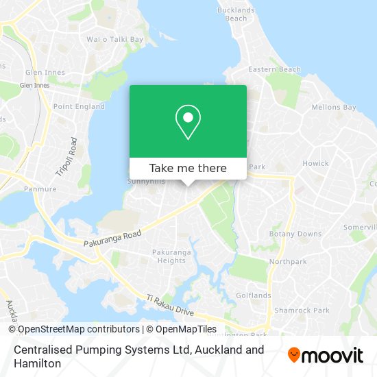 Centralised Pumping Systems Ltd map