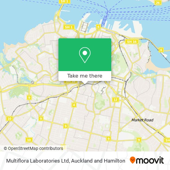 Multiflora Laboratories Ltd map