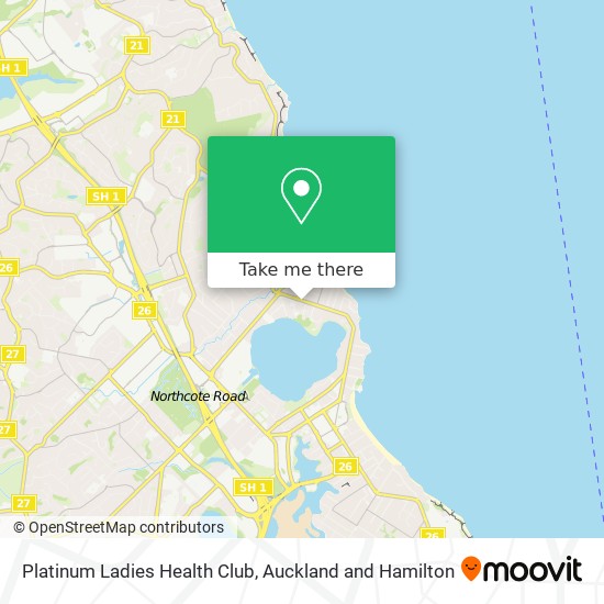 Platinum Ladies Health Club map