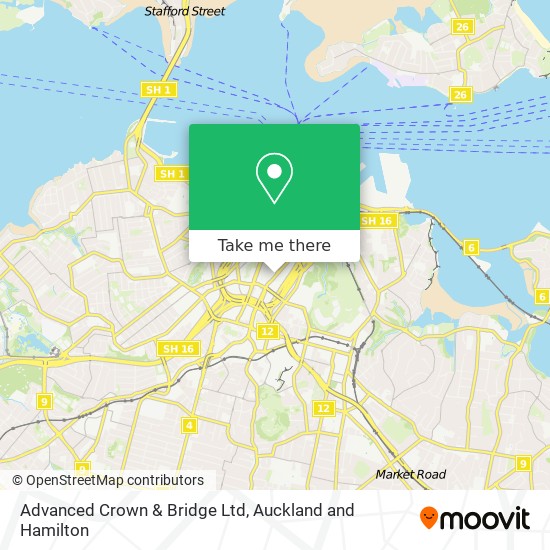 Advanced Crown & Bridge Ltd map