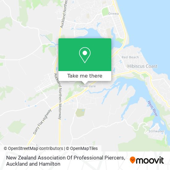 New Zealand Association Of Professional Piercers map