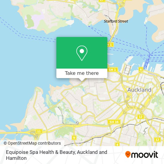 Equipoise Spa Health & Beauty map