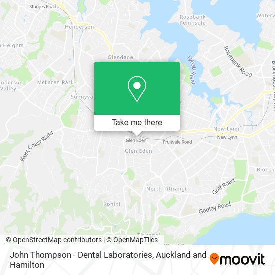 John Thompson - Dental Laboratories map