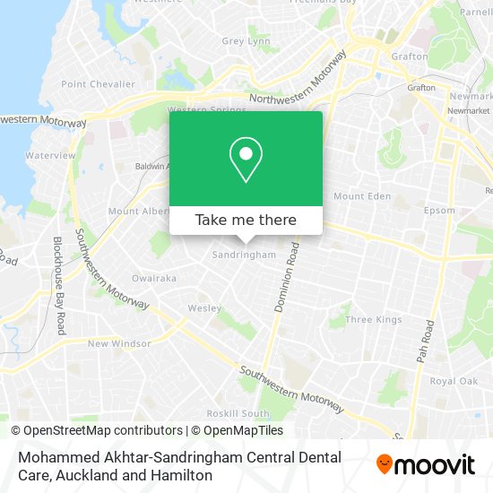 Mohammed Akhtar-Sandringham Central Dental Care map