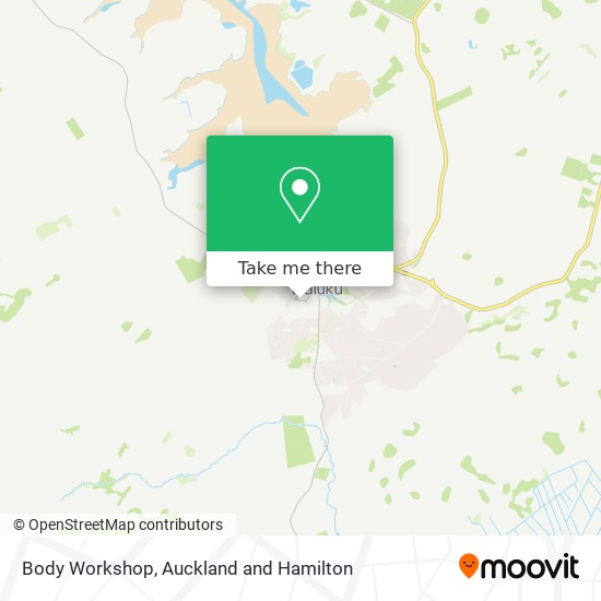 Body Workshop map