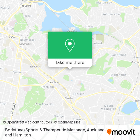 Bodytune«Sports & Therapeutic Massage map