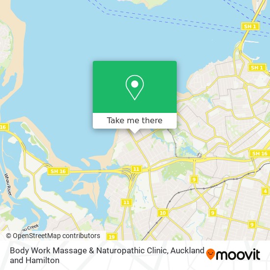 Body Work Massage & Naturopathic Clinic map