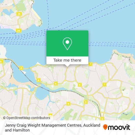 Jenny Craig Weight Management Centres地图