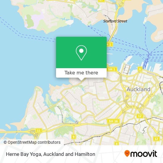 Herne Bay Yoga地图