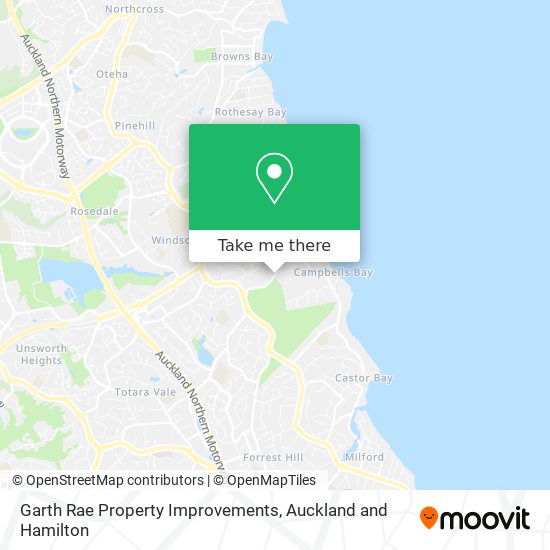 Garth Rae Property Improvements map