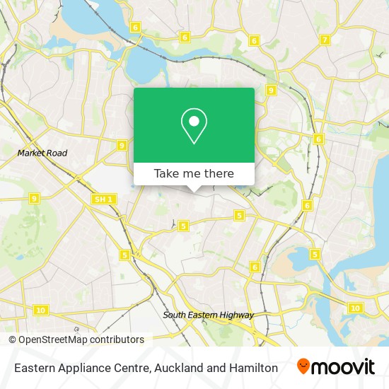 Eastern Appliance Centre map
