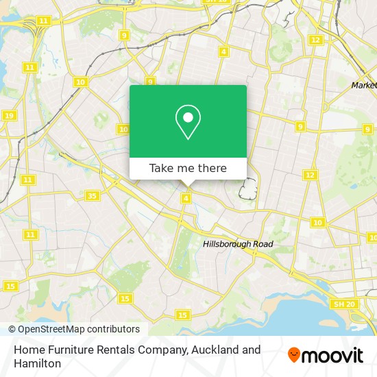 Home Furniture Rentals Company map