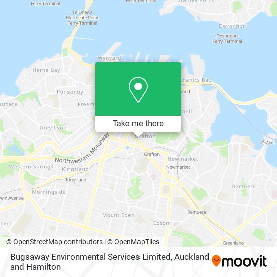 Bugsaway Environmental Services Limited map