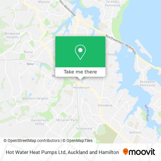 Hot Water Heat Pumps Ltd map