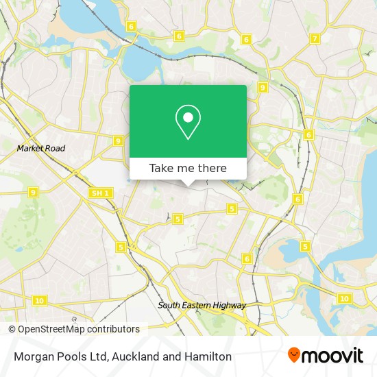 Morgan Pools Ltd map