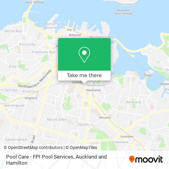 Pool Care - FPI Pool Services map