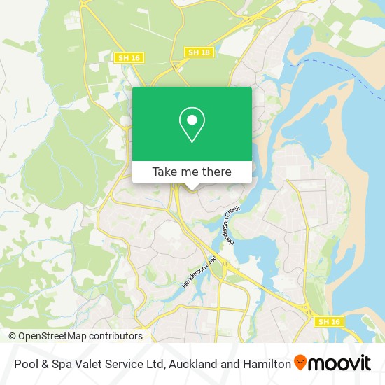 Pool & Spa Valet Service Ltd map