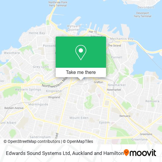 Edwards Sound Systems Ltd map