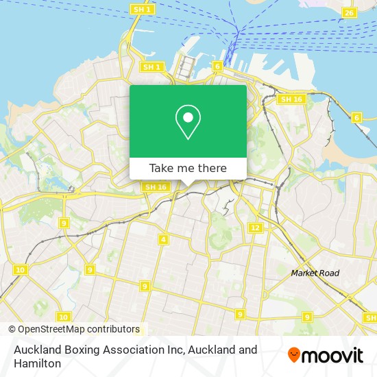 Auckland Boxing Association Inc地图