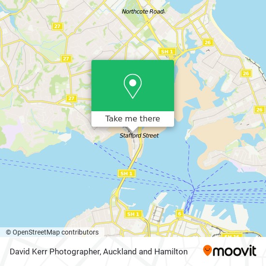 David Kerr Photographer map