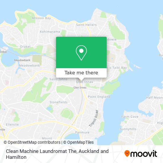 Clean Machine Laundromat The地图