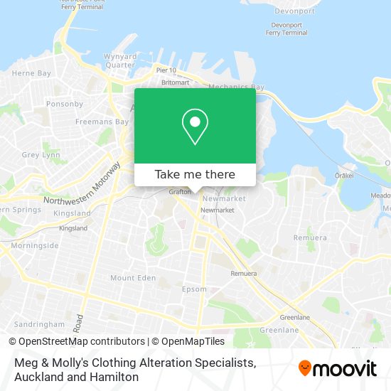 Meg & Molly's Clothing Alteration Specialists map