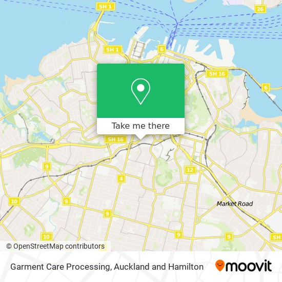 Garment Care Processing map