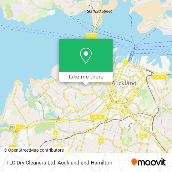 TLC Dry Cleaners Ltd map