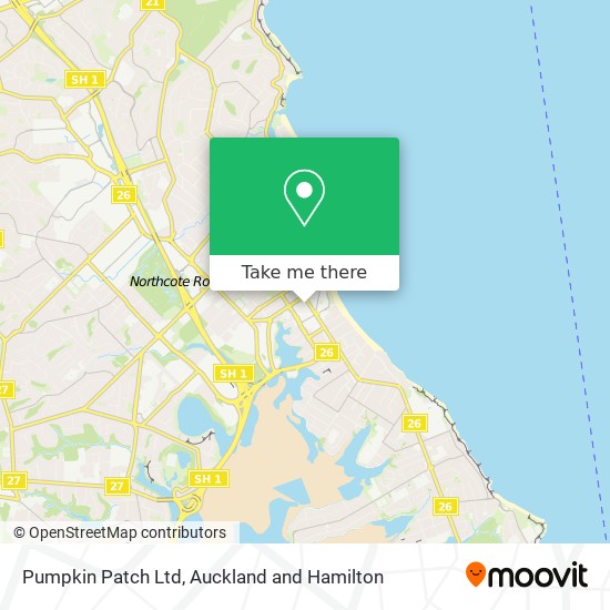 Pumpkin Patch Ltd map