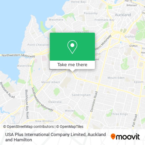 USA Plus International Company Limited map